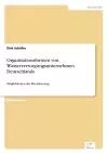 Organisationsformen von Wasserversorgungsunternehmen Deutschlands cover