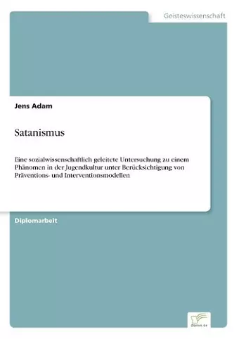 Satanismus cover