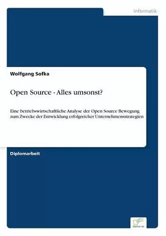 Open Source - Alles umsonst? cover