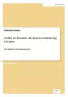 eCRM im Kontext des Internetmarketing in Japan cover