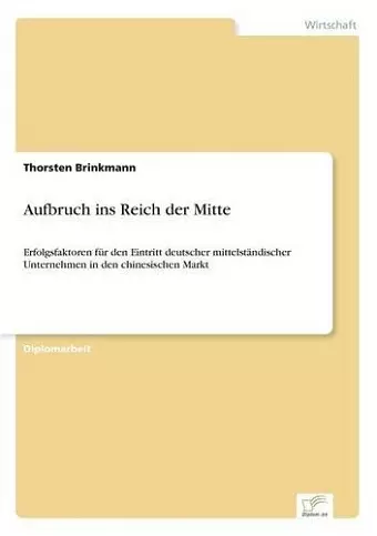 Aufbruch ins Reich der Mitte cover