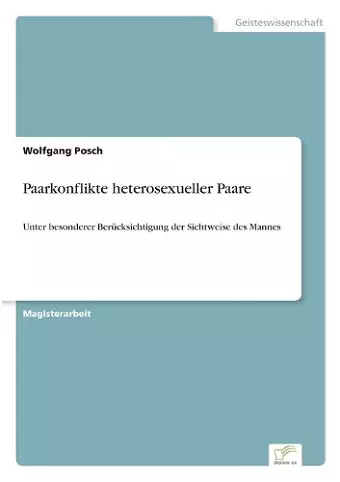 Paarkonflikte heterosexueller Paare cover