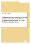 Erstellung eines Konzeptes zur Einführung eines Qualitätsmanagements für eine Steuerberatungsgesellschaft nach dem EFQM-Modell für Excellence cover