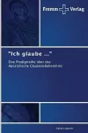 Ich glaube ... cover