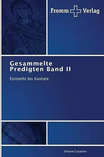 Gesammelte Predigten Band II cover