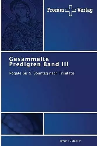 Gesammelte Predigten Band III cover