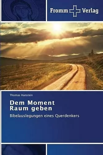 Dem Moment Raum geben cover