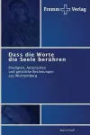 Dass die Worte die Seele berühren cover