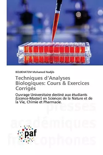 Techniques d'Analyses Biologiques cover