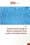 Experimental study of dense suspension flow under cone-plate device cover