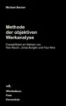 Methode der objektiven Werkanalyse cover