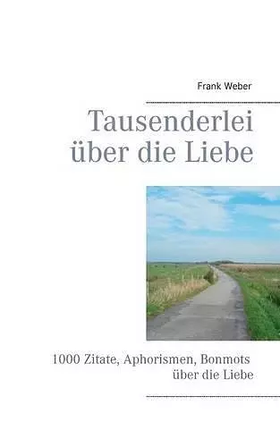 Tausenderlei über die Liebe cover