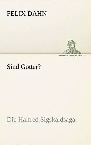 Sind G Tter? cover