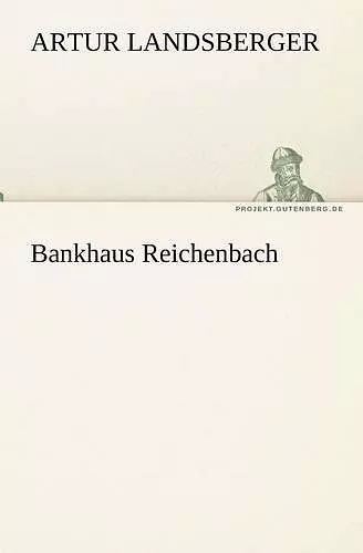 Bankhaus Reichenbach cover