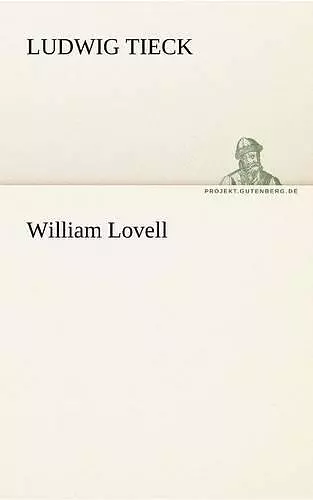 William Lovell cover