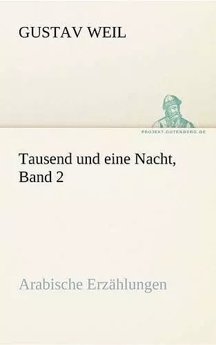 Tausend Und Eine Nacht, Band 2 cover