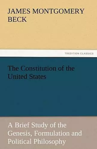 The Constitution of the United States cover