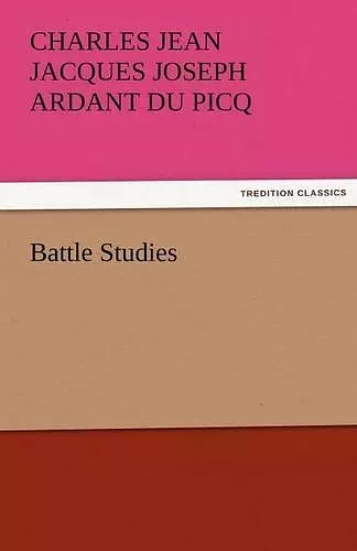 Battle Studies cover