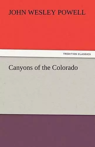 Canyons of the Colorado cover