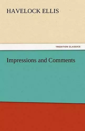 Impressions and Comments cover