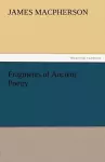 Fragments of Ancient Poetry cover