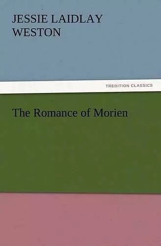 The Romance of Morien cover