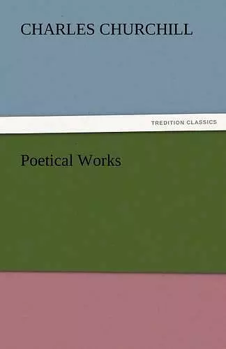 Poetical Works cover