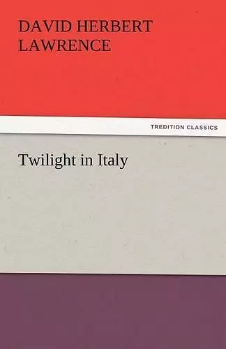 Twilight in Italy cover