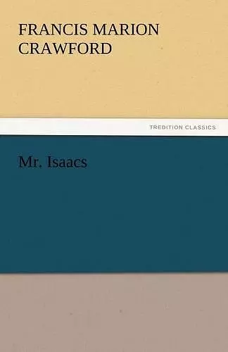 Mr. Isaacs cover