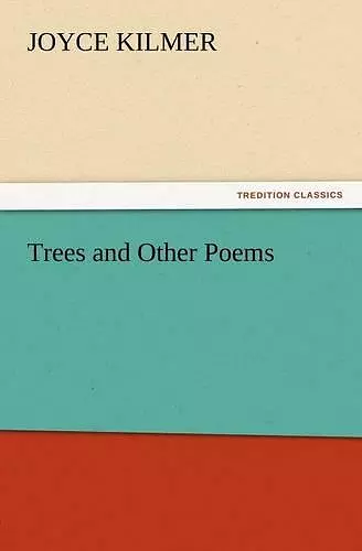 Trees and Other Poems cover