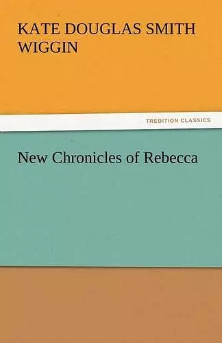 New Chronicles of Rebecca cover