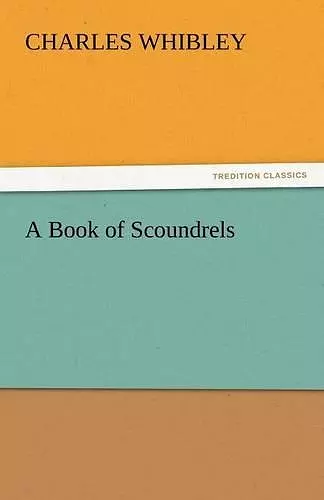 A Book of Scoundrels cover