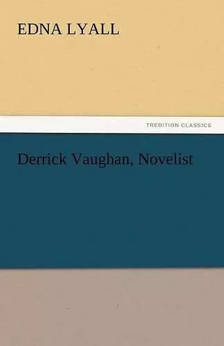 Derrick Vaughan, Novelist cover