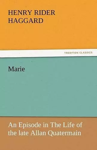 Marie cover