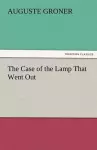 The Case of the Lamp That Went Out cover