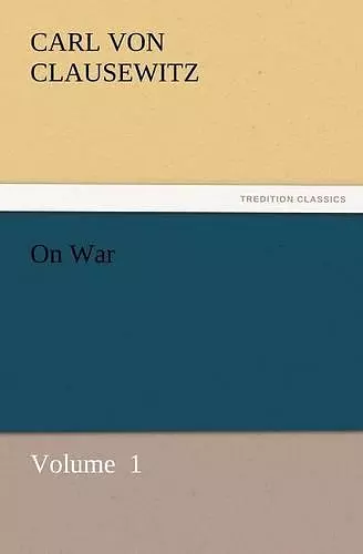 On War cover