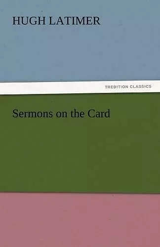 Sermons on the Card cover