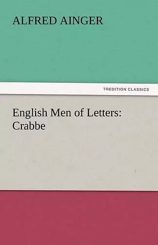 English Men of Letters cover