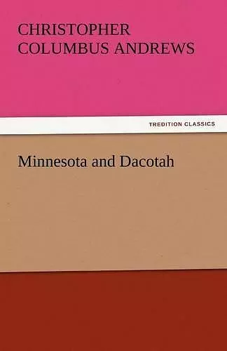 Minnesota and Dacotah cover