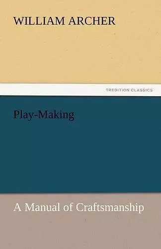 Play-Making cover