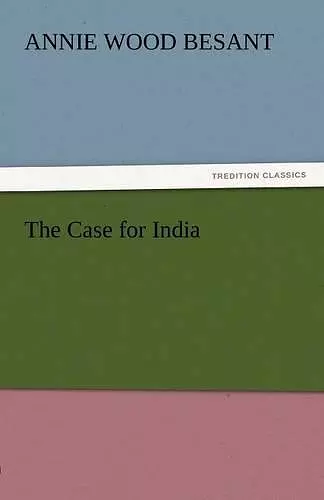 The Case for India cover