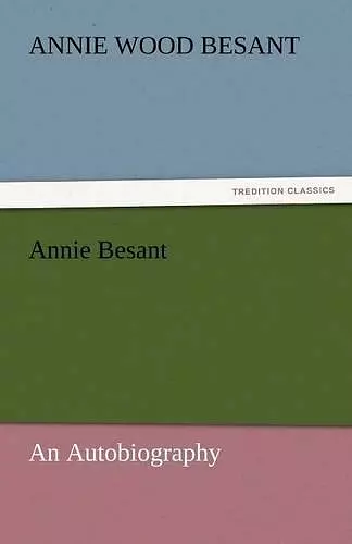 Annie Besant cover