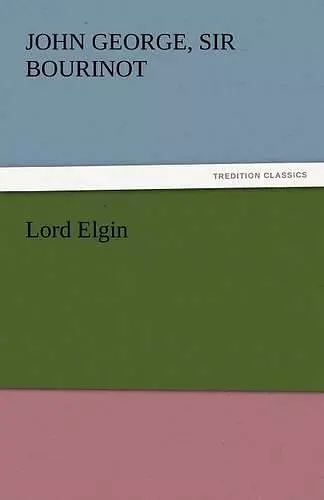 Lord Elgin cover