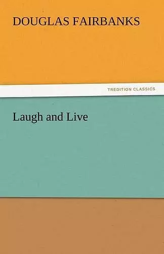 Laugh and Live cover