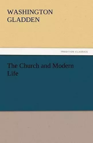 The Church and Modern Life cover