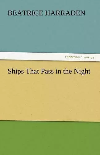 Ships That Pass in the Night cover