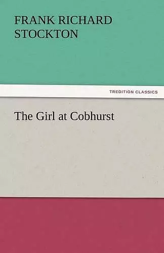 The Girl at Cobhurst cover