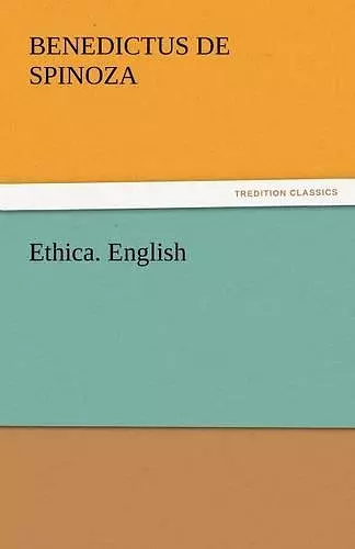 Ethica. English cover