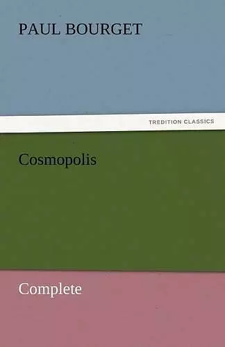 Cosmopolis - Complete cover