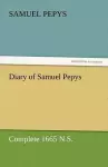 Diary of Samuel Pepys - Complete 1665 N.S. cover